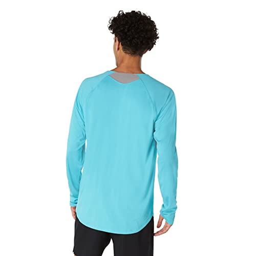 Image of Speedo Men's UV Swim Shirt Basic Easy Long Sleeve Regular Fit