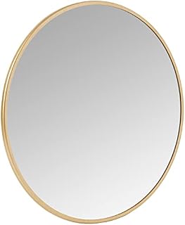 Decorline Adelina Gold Circular Mirror, metallic, 30inch x 30inch