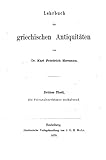  Lehrbuch der Griechen Antiquitaten