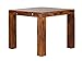 Produktbild Woodkings® Esstisch Cubus 90x90 Massivholz Palisander erweiterbar Echtholz Tisch rustikal Küchentisch Landhaus Holztisch Esszimmermöbel