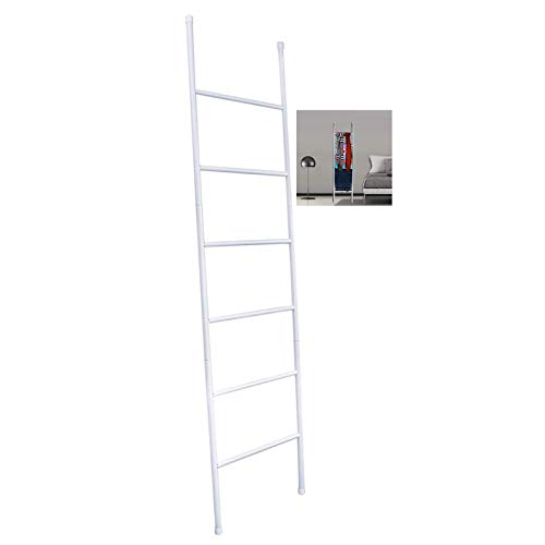 Toallero de metal blanco con diseño minimalista para accesorios del hogar 2