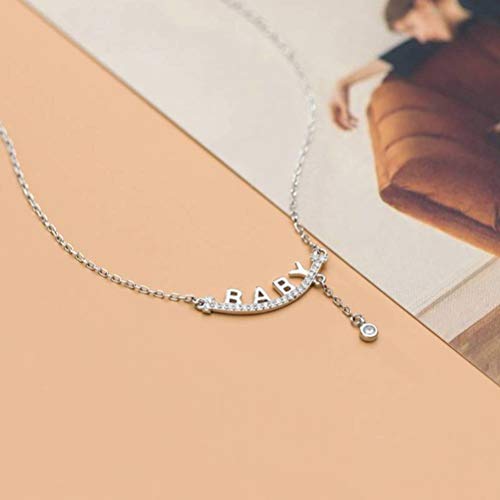 Collier avec lettres style coréen le cadeau idéal sous forme d'ornement de cou - 2