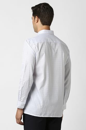 Image of Peter England Men Polycotton Solid Slim Fit Shirt