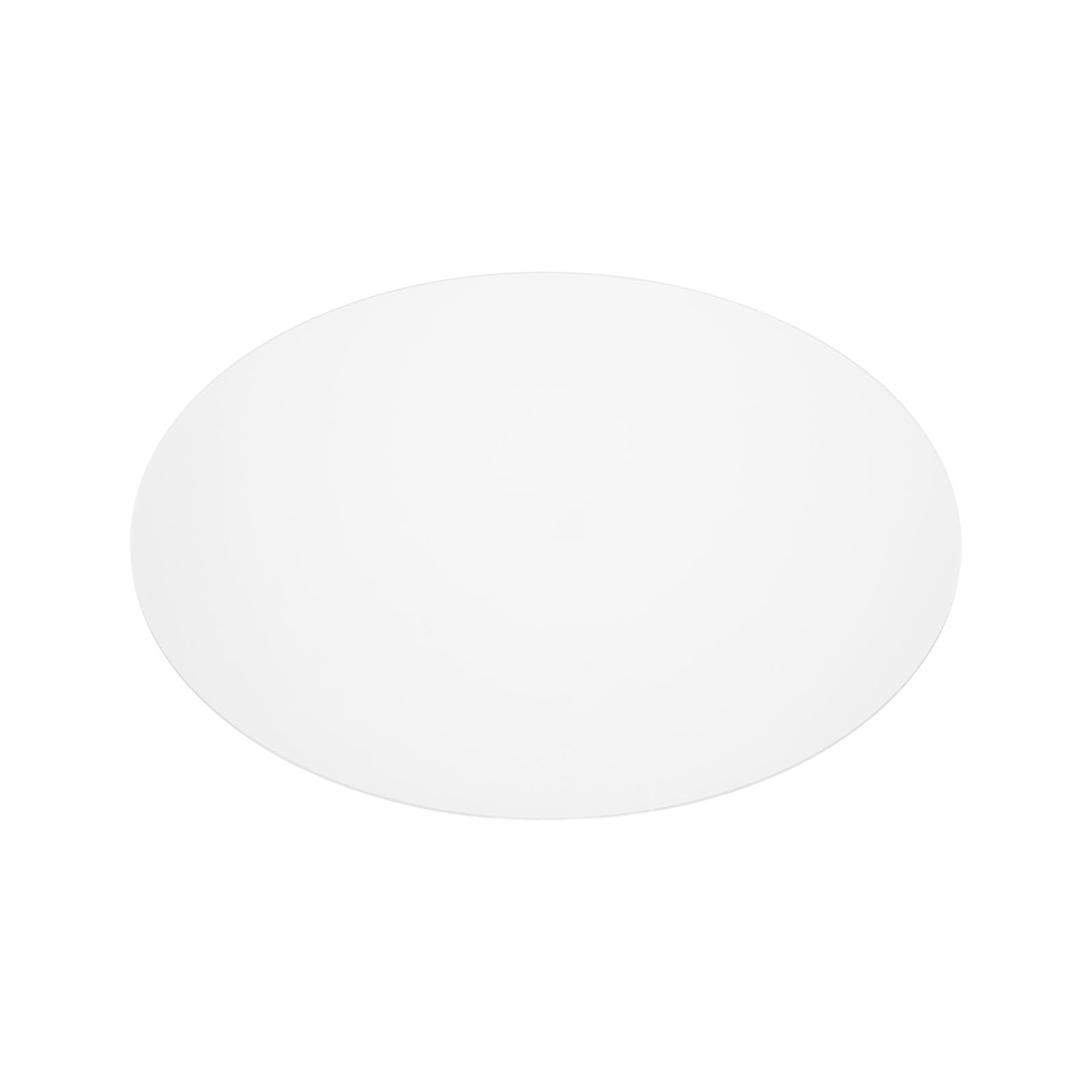 VIAPUICE Frosted White Lampshade Diffuser 368mm Diameter 2.7mm Thick - 1 Pcs Acrylic Anti-Glare Lamp Cover, Round Lamp Shade Diffuser for Drum Lampshade Pendants Ceiling Wall Lights