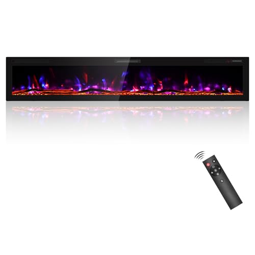 Zionheat 100 Inch Wide Screen Electric Fireplace