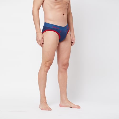Image of Zoiro Men's Brief | Soft Band | Soft No-Marks Elastic | Breathable Innerwear | Pack of 1 | Color May Vary