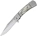 Wartech YC-S-8201-WT Buckshot 8" Spring Assisted Open Folding Classic Pocket Knife