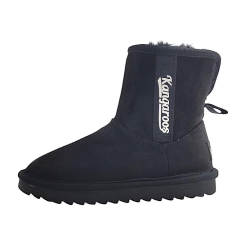 KangaROOS Unisex Kinder K-uk Soul Schneestiefel, Jet Black, 29 EU