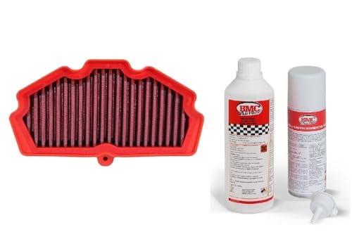 BMC Luftfilter+Reiniger Set kompatibel mit Kawasaki Vulcan S EN650D Bj. 2017-