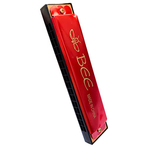 Gaita Harmonica 16 Furos (2 Linhas De 16) - Marca: Bee