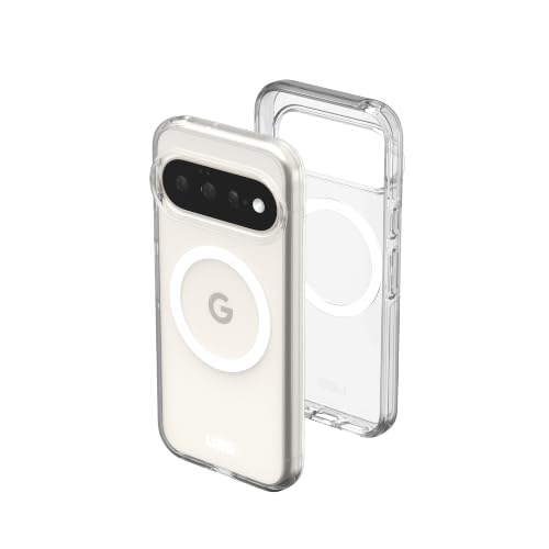 Image of Urban Amor Gear UAG Designed for Google Pixel 11 / Pixel 11 Pro (2026), Scout Clear- Compatible with Magnetic Charging, Rugged Military Grade Dropproof Protective Cover - Clear /Ash