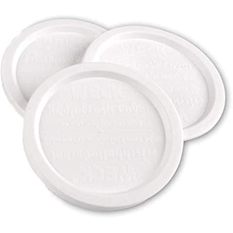 5 x Weck Stay Fresh Covers. Diameter = 100mm Cover