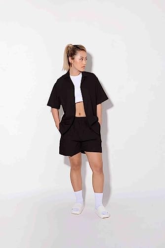 Image of DHRUVI TRENDZ Co Ord Set for Women | Trendy Night Dress for Boys | T-Shirt and Shorts Combo for Lounge | Stylish Summer and Travel Wear | Men's Matching Two-Piece for Vacation