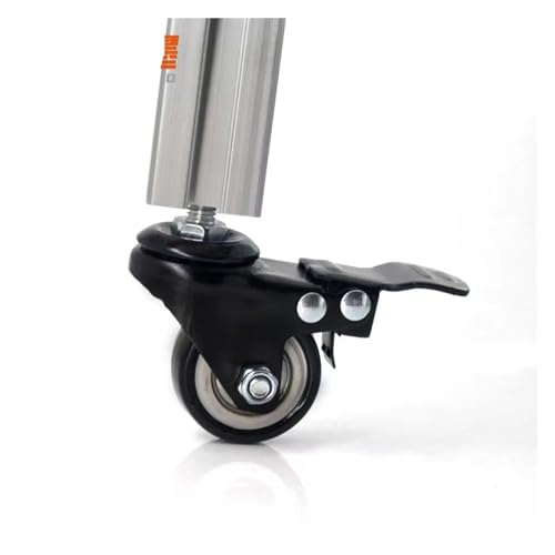 Roue multidirectionnelle 3 pouces M12 en acier robuste et double roulement silencieux - 4