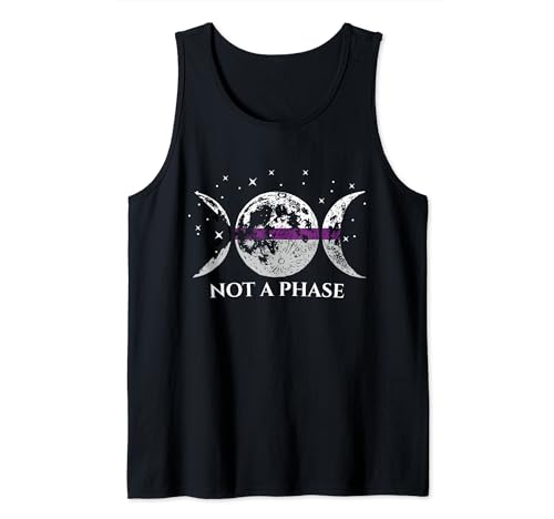 Funny Demisexual Pride Flag Not A Phase Tank Top