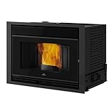 EdilKamin Chimenea de pellets 811330 10 Evo Plus Pelleteinsatz/A+