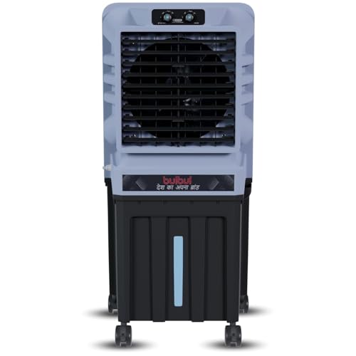 EECOCOOL Bulbul 75L Desert Air Cooler for Home | 12-Inch Fan for Powerful Air Throw | Auto Swing, Inverter Compatible | Energy Efficient & Heavy-Duty 