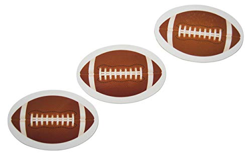 Set de 12 imanes decorativos ovalados de fútbol miniatura 4