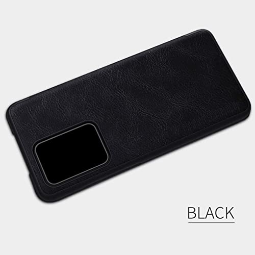 Image of WHITBULL Smart Magnetic Closer Flip Cover Compatible with Motorola Moto Edge 50 Fusion 5G (Black)