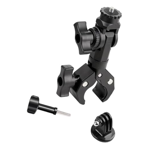 Support caméra sport pour guidon avec rotation 360 à dégagement rapide