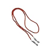 Chaîne de lunettes de chinois rétro exquise avec des perles de verre colorées enfilées à la main qui mélangent l'esthétique traditionnelle avec la mode moderne, offrant un charme culturel grâce à son savoir-faire en verre unique