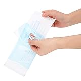 Durable: sellado herméticamente para evitar que los instrumentos afilados se corten. Bolsa de esterilización Puede ver claramente que la película compuesta en el paquete tiene alta temperatura y buena resistencia al desgarro.