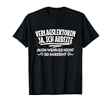 Lustige Verlagslektorin Korrekturlesen Redigieren T-Shirt