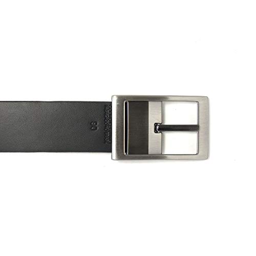 Cinto Dupla Face Stripes - Preto/Mouro - Tam 90 Cm