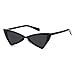 Metal Hinge Women Butterfly Cat Eye Sunglasses Fashion Triangle Glasses