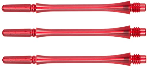 コスモダーツ フィットシャフト ギア シャフト スリムスピン クリアレッド7