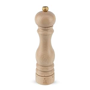 Peugeot – Paris u’Select Manual Pepper Mill – Adjustable Grinder – Beechwood, Natural