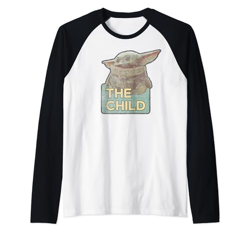 Camiseta Star Wars The Mandalorian The Child raglán para fans de Grogu