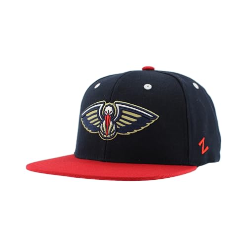 New Orleans Pelicans NBA Officially Licensed Adjustable Snapback Hat Flat Bill Z11 Icon Alternate Color