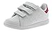 adidas Stan Smith, Baskets Mixte Bébé, Blanc (Footwear White/Footwear White/Bold Pink), 23 EU