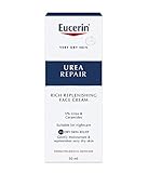 Eucerin Dry Skin Replenishing Face Cream Night 5% Urea With Lactate 50Ml