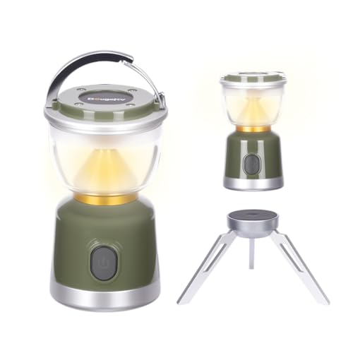 BougeRV Lampe de Camping Rechargeable, avec Support Amovible, Éclairage d'Ambiance, 2700 K et 400...