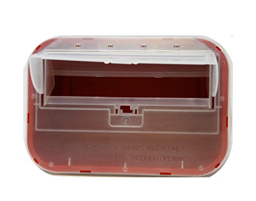 One Gallon Sharps Containers With Pop Up Lid (Two Pack) By Oakridge Products #TOP2