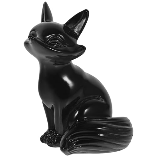 Décoration de table renard en résine, le cadeau idéal pour fans du thé