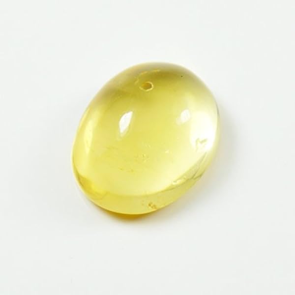 Gemsonclick Cab citrino pietra naturale originale 4.5 carati ovale gemma sciolto