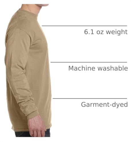 Image of Comfort Colors Chouinard Men's Ring Spun Bottom Hem Garment T-Shirt