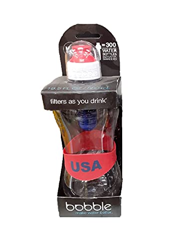 Bobble Bouteille Filtrante Sport USA Silicone Grip Sans BPA 550 ml