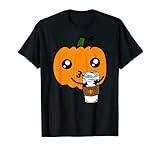 Un acogedor diseño estético de otoño que es perfecto para el otoño. Llévalo en Halloween como una acogedora camiseta de pijama o para una noche de otoño. Ideal para cualquier persona a la que le guste el café, el espresso y los sabores de calabaza, canela, nuez moscada, jengibre, clavo de olor y especias
