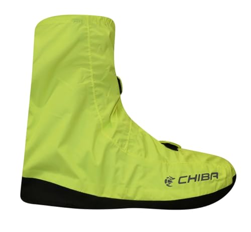 Couvre-chaussures vélo jaune Chiba 2025 pour ne plus avoir froid