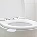DOITOOL Toilet Seat Toilet Seat s 4 Pcs Toilet Cover Lifter Toilet Holder Lift Tools Bathroom Accessories for Home Office Hotel Restaurant White s s
