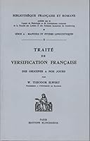 Traite de Versification Francaise: Des Origines a Nos Jours 2252033509 Book Cover