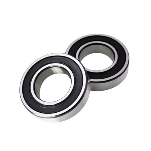 1pc Rodamiento de bolas de ranura profunda 6403-RS de alta precisión y bajo ruido, Diámetro interno 17mm, Diámetro externo 62mm, Altura 17mm, 17x62x17mm