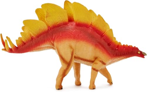 Image of SUPER TOY Stegosaurus Realistic Dinosaur Toy for Kids 3-15 Years Big Size, 8 Inch Jumbo Dinosaur Action Figure Wildlife Educational Animal Toy for Boys Girls Realistic Detailed Dino Collection