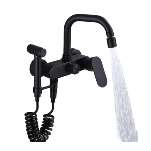 Grifo for bañera mezclador pared con ducha mano kit completo 2