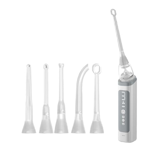 Vdhfgso Sistema de aspiración for Eliminar cálculos amigdalinos: Dispositivo de succión Oral for Eliminar cálculos. Batería Recargable de 900 mAh. Eliminación Segura for niños y Adultos.(009)