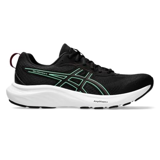 Asics Gel-Contend 9, Sneaker Hombre, Black New Leaf, 44.5 EU